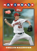 2008 Topps Baseball Red Hot Rookie Redemptions Set Checklist