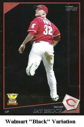 walmart-jay-bruce 2009 Topps Baseball Card Retail Variation Guide 1