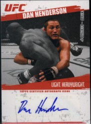 Dan Henderson Autograph - 2009 Topps UFC Round 2