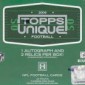 2009 Topps Unique Football Cards