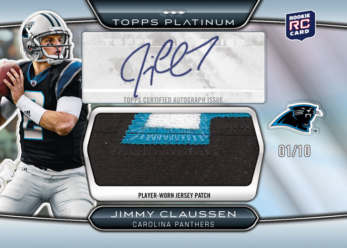 2010 Topps Platinum Football 3