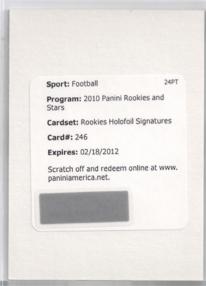 2010 Rookies & Stars Football Review 3