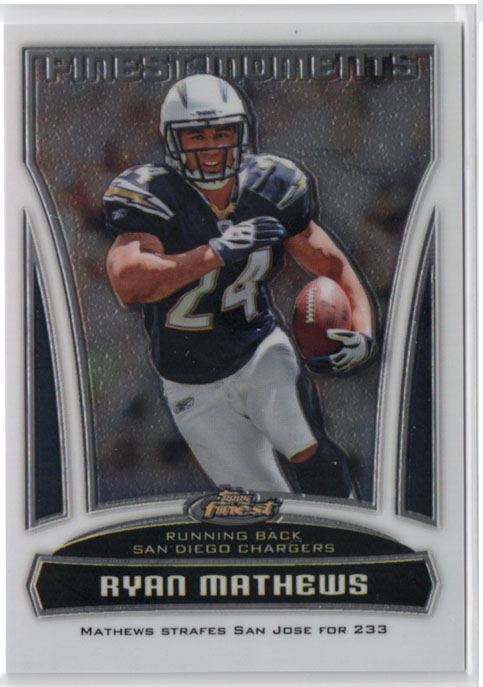 2010 Topps Finest Football Review 1
