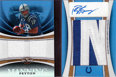 Big Time Hits: 2010 Football Card Patches, Autos, Rookies and Legends 3