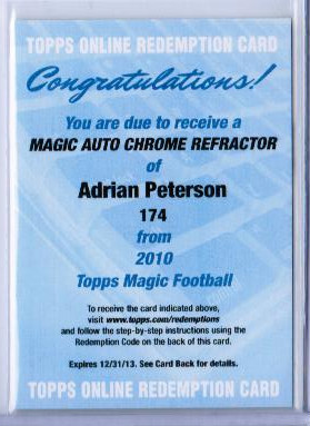 Big Time Hits Virtual Card Show: 2010 Football Cards 8