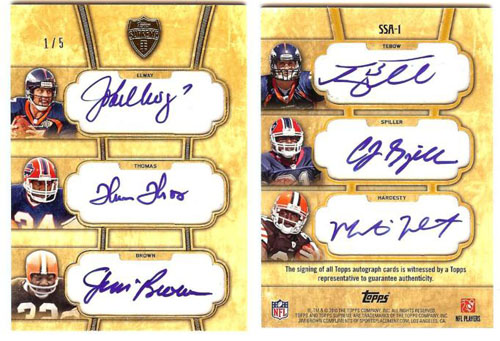 Big Time Hits Virtual Card Show: 2010 Football Cards