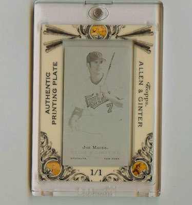 Virtual Card Show: Joe Mauer Baseball Cards 9