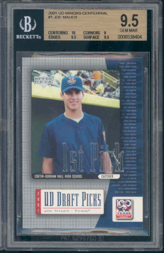 Virtual Card Show: Joe Mauer Baseball Cards 23