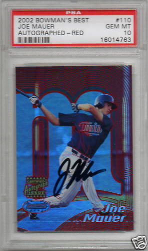 Virtual Card Show: Joe Mauer Baseball Cards 54