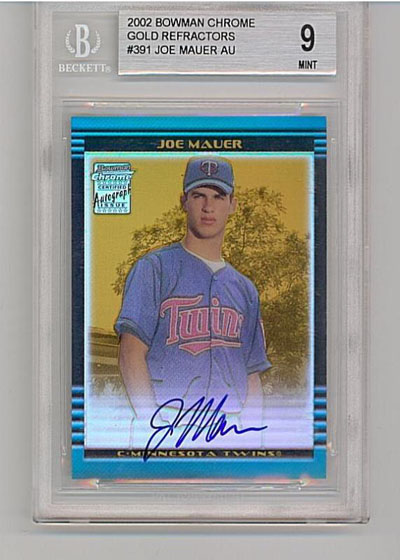 Virtual Card Show: Joe Mauer Baseball Cards 55