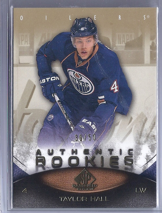 Virtual Card Show: Taylor Hall Hockey Cards