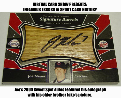 Virtual Card Show: Joe Mauer Baseball Cards 32