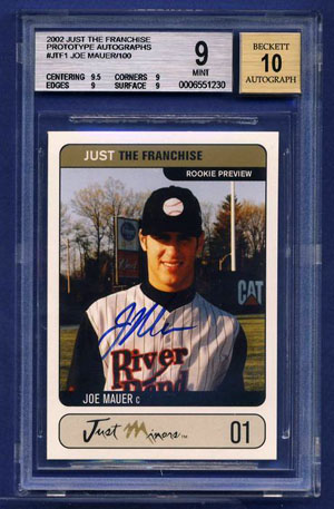 Virtual Card Show: Joe Mauer Baseball Cards 34