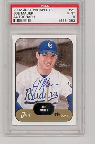 Virtual Card Show: Joe Mauer Baseball Cards 40