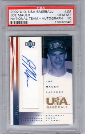Virtual Card Show: Joe Mauer Baseball Cards 52