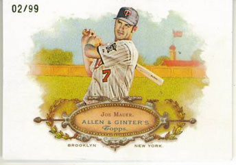 Virtual Card Show: Joe Mauer Baseball Cards 39