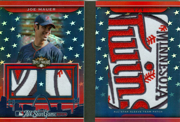 Virtual Card Show: Joe Mauer Baseball Cards 17