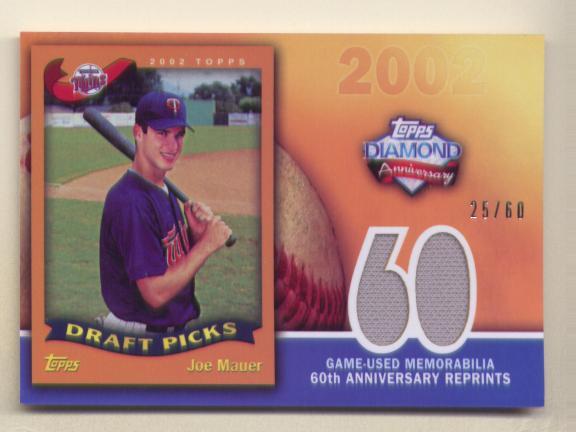 Virtual Card Show: Joe Mauer Baseball Cards 10