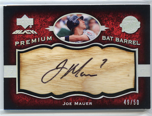 Virtual Card Show: Joe Mauer Baseball Cards 31