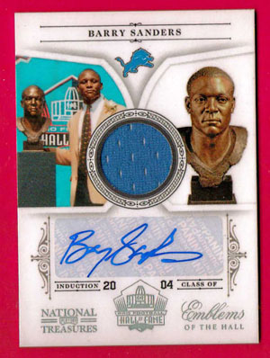 Big Time Hits: 2010 National Treasures Football 23