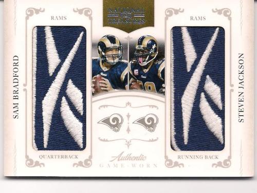 Big Time Hits: 2010 National Treasures Football 67