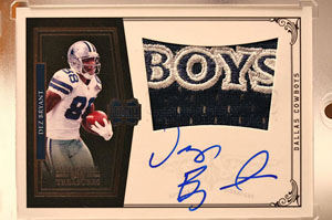 Big Time Hits: 2010 National Treasures Football 49