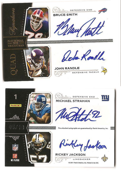 Big Time Hits: 2010 National Treasures Football 20