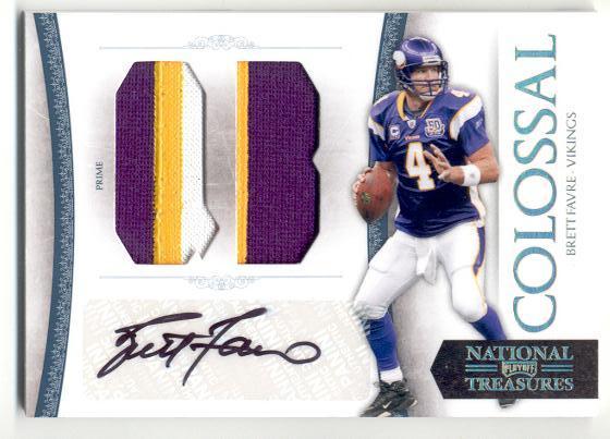 Big Time Hits: 2010 National Treasures Football 63