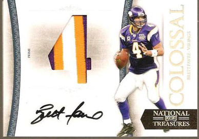 Big Time Hits: 2010 National Treasures Football 48