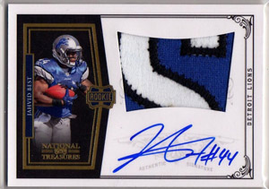 Big Time Hits: 2010 National Treasures Football 28
