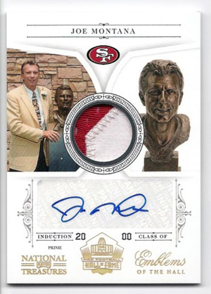 Big Time Hits: 2010 National Treasures Football 15