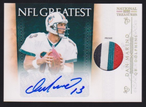 Big Time Hits: 2010 National Treasures Football 66
