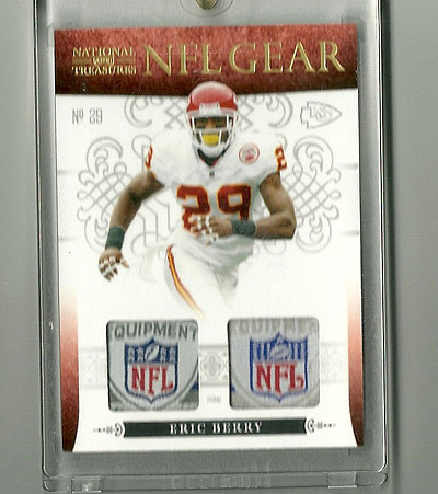 Big Time Hits: 2010 National Treasures Football 22