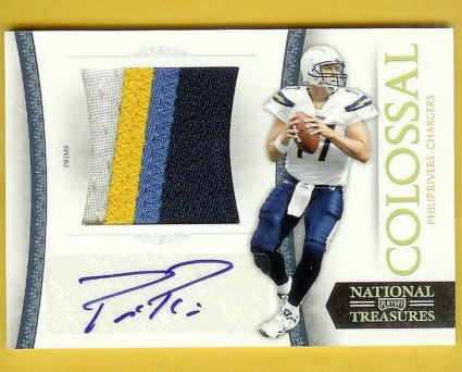 Big Time Hits: 2010 National Treasures Football 9