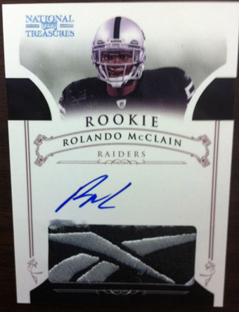 Big Time Hits: 2010 National Treasures Football 7