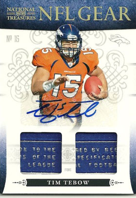 Big Time Hits: 2010 National Treasures Football 21