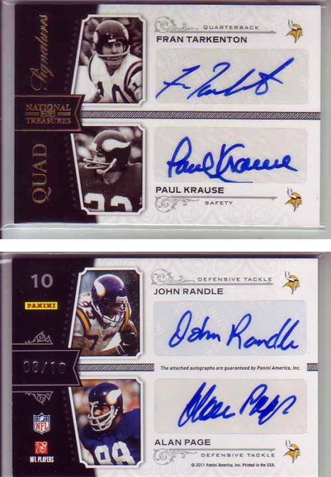 Big Time Hits: 2010 National Treasures Football 12