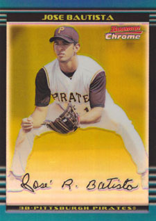 Jose Bautista Rookie Card Checklist 7