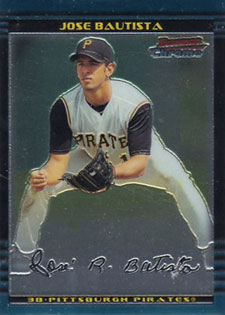 Jose Bautista Rookie Card Checklist 6