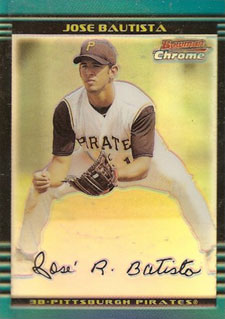 Jose Bautista Rookie Card Checklist 8