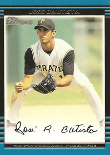 Jose Bautista Rookie Card Checklist 4