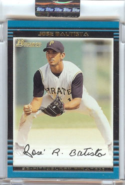 Jose Bautista Rookie Card Checklist 5
