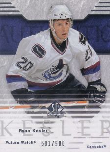 Ryan Kesler Rookie Card Checklist 7
