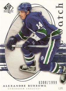 Alexandre Burrows Hockey Cards: Rookie Cards Checklist and Buying Guide 1