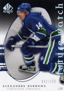 Alexandre Burrows Hockey Cards: Rookie Cards Checklist and Buying Guide 2