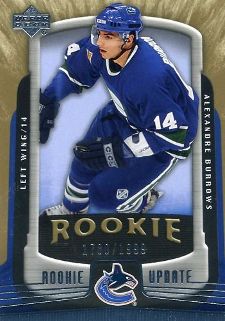 Alexandre Burrows Hockey Cards: Rookie Cards Checklist and Buying Guide 6