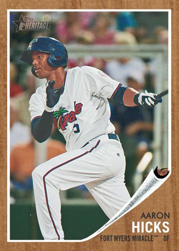 2011 Topps Heritage Minor League Baseball