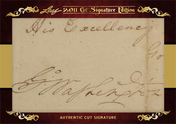 2011 Leaf Cut Signature Edition