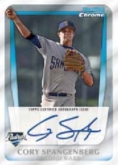 2011 Bowman Draft Picks & Prospects Baseball