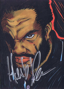 Tank Abbott and Herb Dean Autograph Cards from 5finity 5